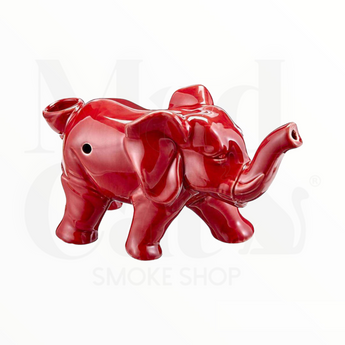 Pipa de cerámica Elefante Rojo