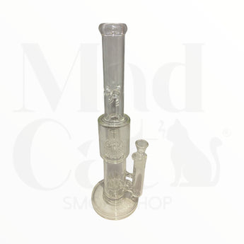 Bong de vidrio percolador de tubitos