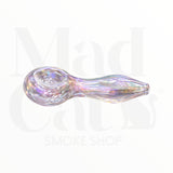 Pipa de vidrio transparente tornasol