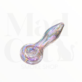 Pipa de vidrio transparente tornasol