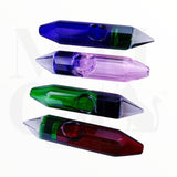 Pipa de vidrio cristales colores