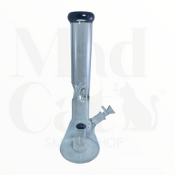 Bong de Vidrio con Percolador y Base Redondeada – 40 cm | Filtración Suave