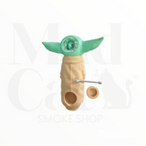 Pipa de silicón baby Yoda