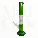 Bong recto con percolador de 14"