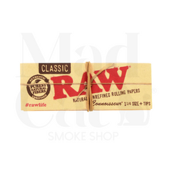 Papel para forjar Raw classic 1 1/4 Connosseur + filtros