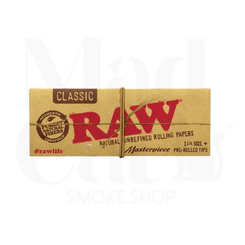Papel RAW Classic 1 1/4 + Tips (filtros de carton) – Shisha Land Mx