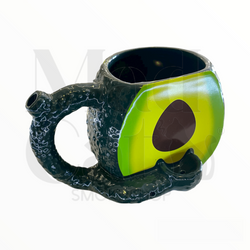 Taza de cerámica aguacate